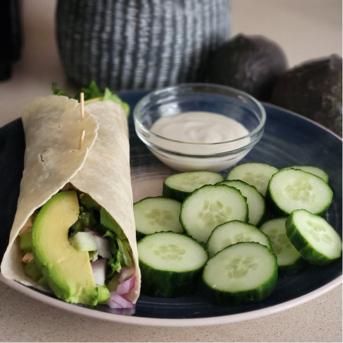 Loaded Hot Chicken Wrap