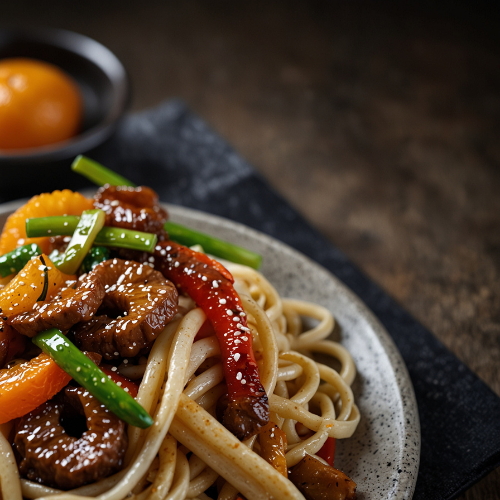 Stir-Fried Orange Beef