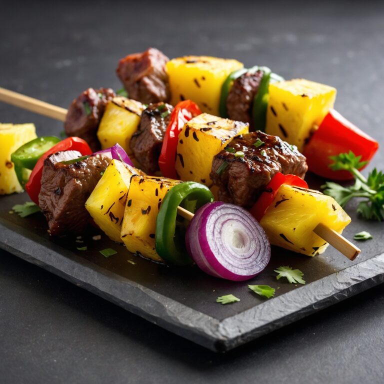 Hawaiian Beef Kabob