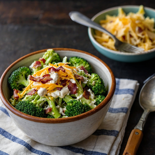 Loaded broccoli salad
