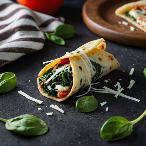 tortilla pizza rollup