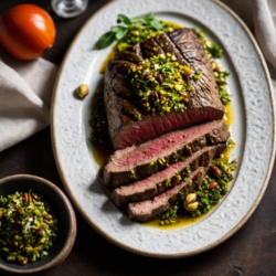Herb-Crusted Flank Steak