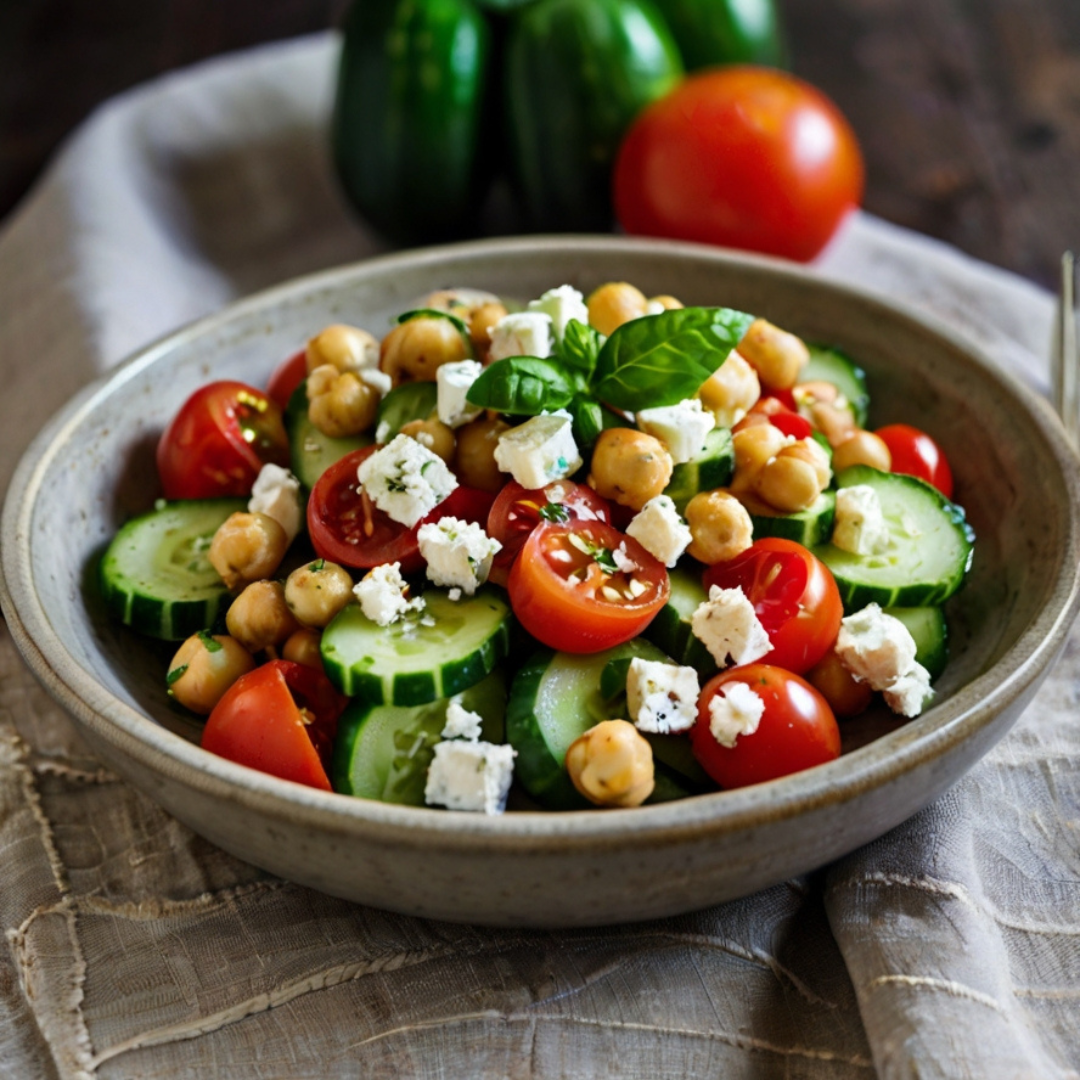 Mediterranean Chickpea Salad
