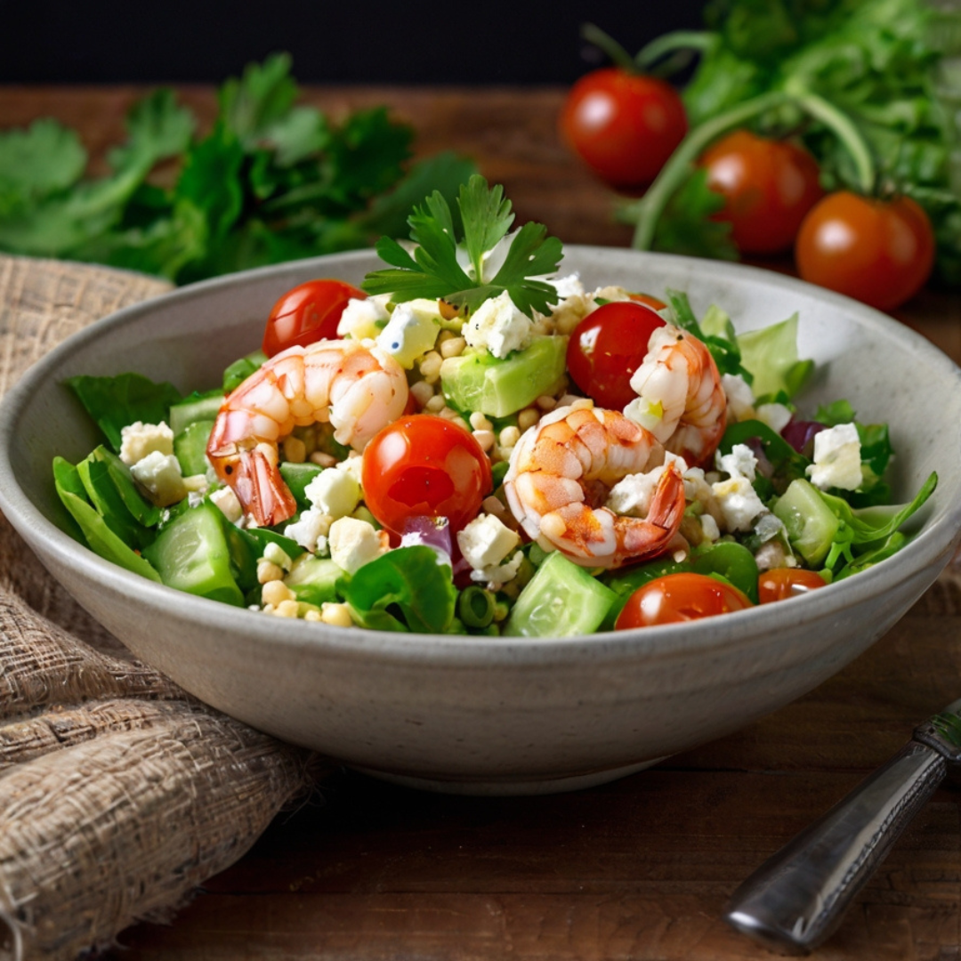Greek Shrimp Salad