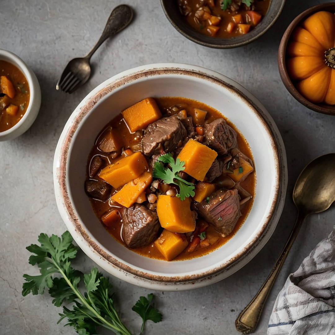 Beef and Butternut Squash Stew