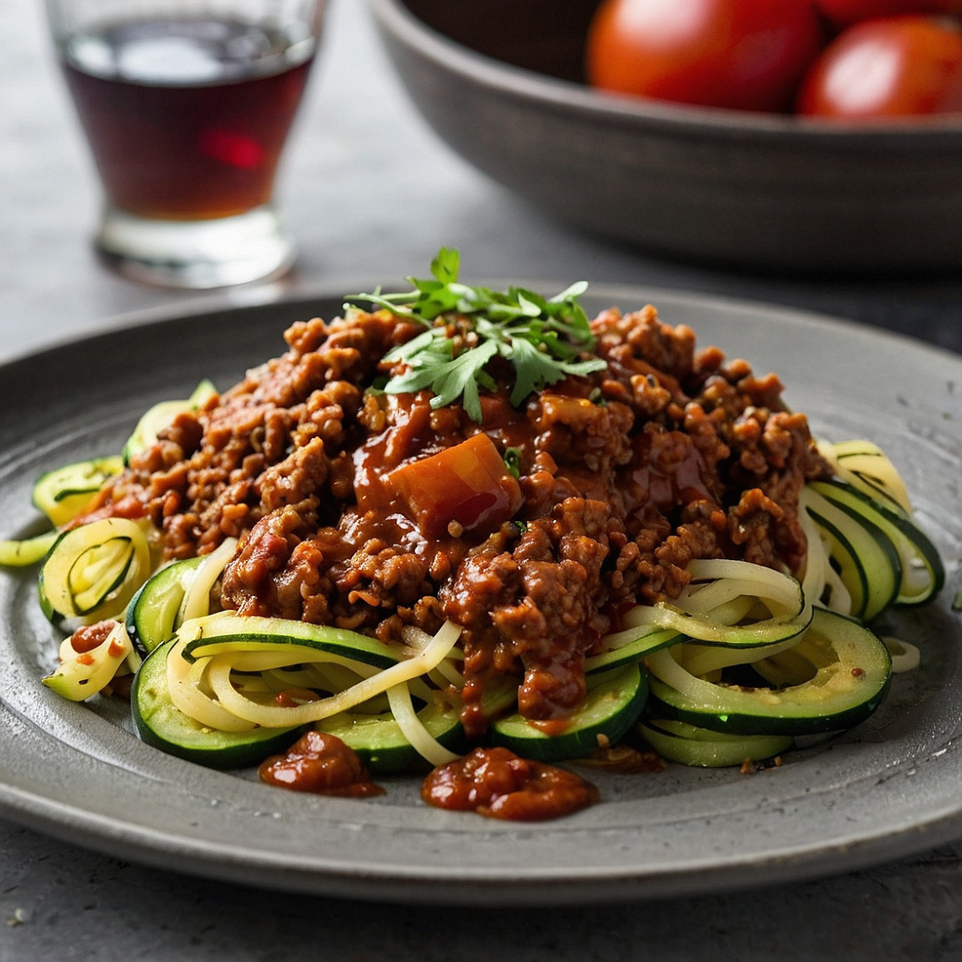 Savory Sloppy Joe with Zucchini Noodles