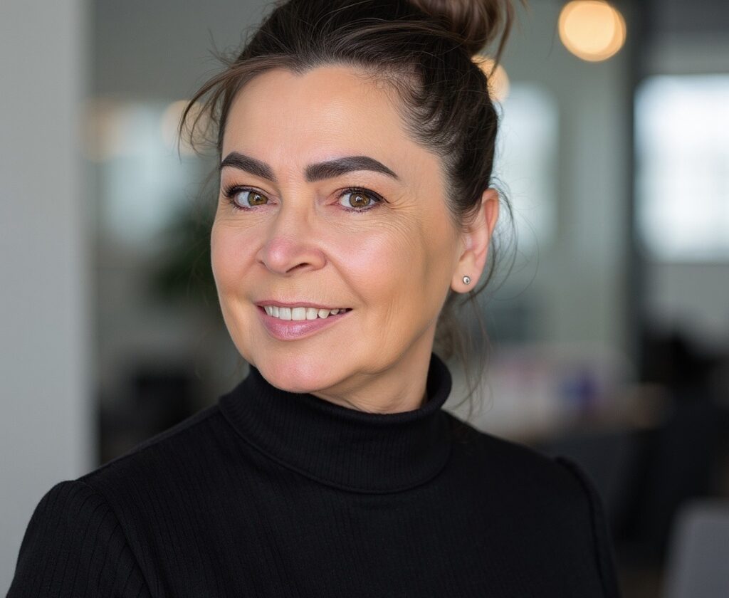 Lisa Davies, certified nutritionist, caregiver, and founder of Recipe Shop, creator of the 45/500 Framework for low-sodium and blood sugar-friendly meal planning.